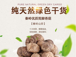 【免费下载】香菇详情页模板（PSD格式，750像素，编号 20145981）——食用农产品批发专用设计素材